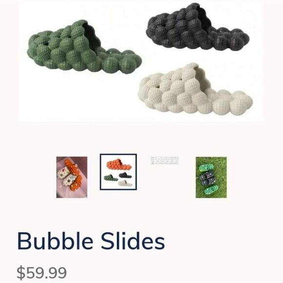 Bubble Slides Massage Slippers - Size L (9-10) - Picture 11 of 11